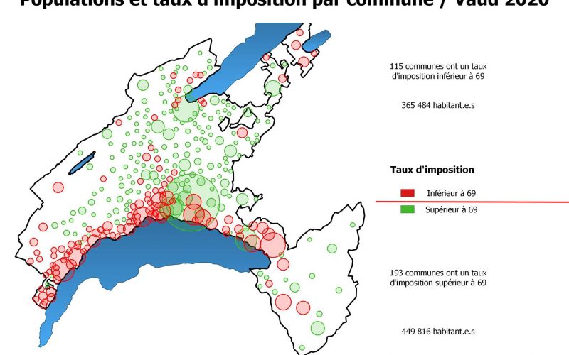 Taux d’imposition des communes (Vaud)