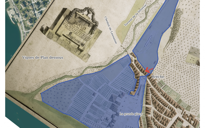 Vevey : l’inondation de 1726